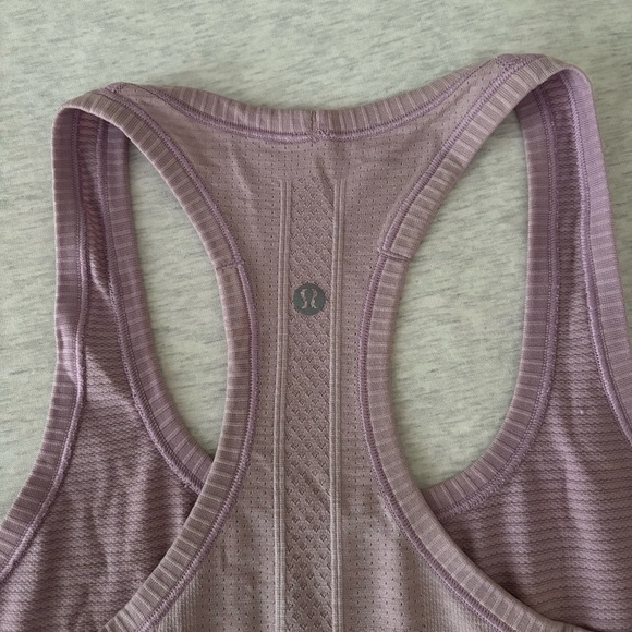 Lululemon Swiftly Tech Light Purple Racerback - Picture 3 of 3